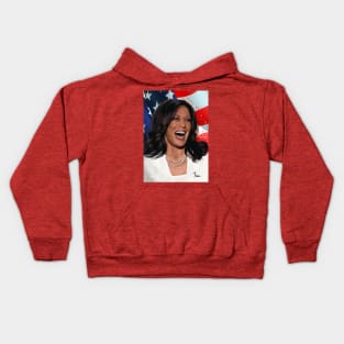 Vice President Kamala Harris Kids Hoodie